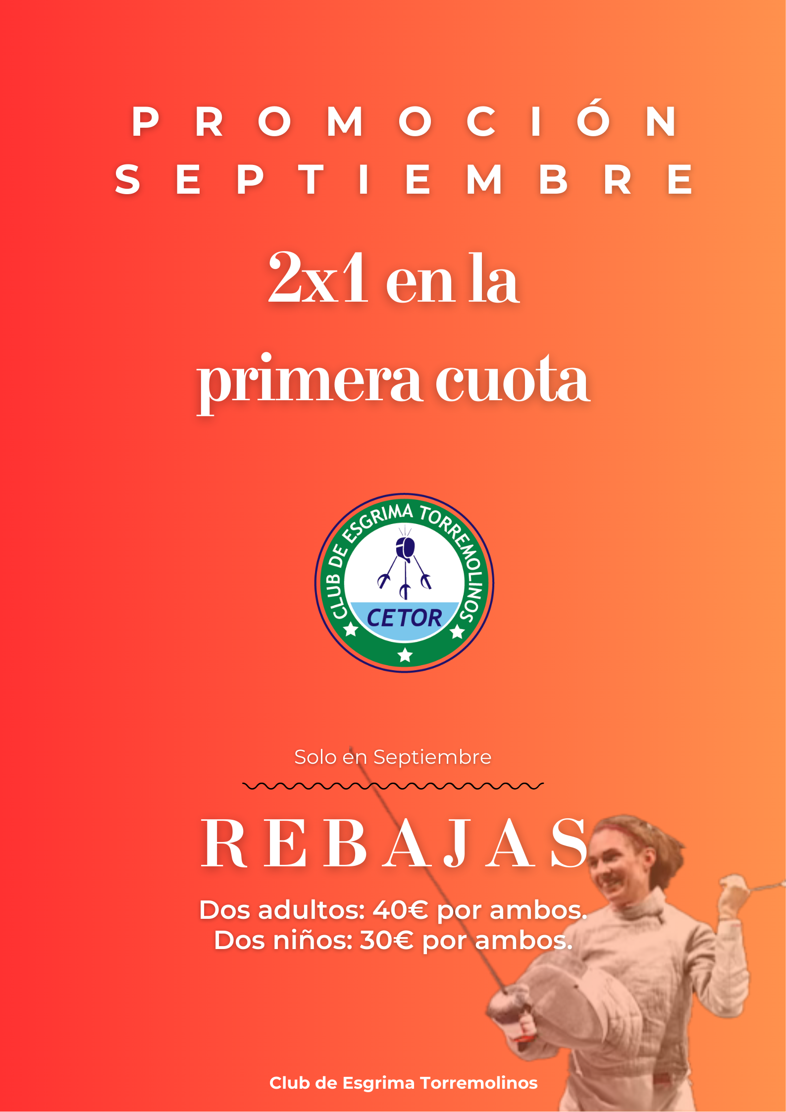 promoción esgrima